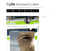 Tablet Screenshot of dj-cyber.de